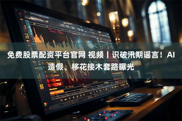免费股票配资平台官网 视频丨识破汛期谣言！AI造假、移花接木套路曝光